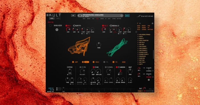 Tracktion Dawesome KULT synth