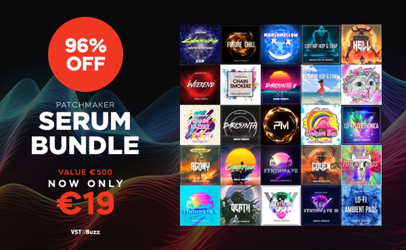 Save 96% on Serum Bundle by Patchmaker: 24 packs for 19 EUR