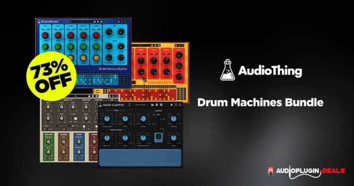 APD AudioThing Drum Machines Bundle