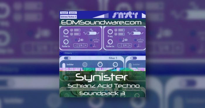 EDMSoundware Synister Schranz Acid Techno 3