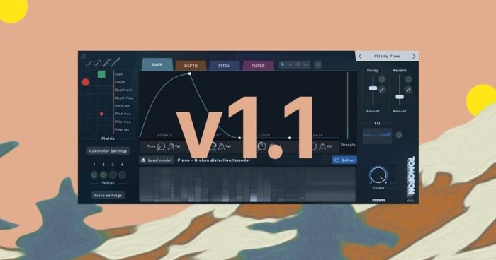 Klevgrand Tomofon 1.1 update