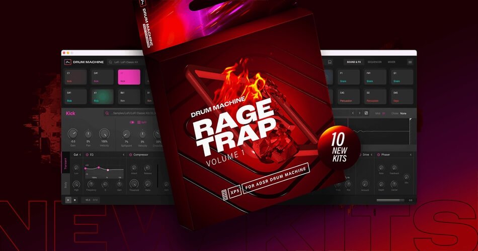Rape Trap v1 ADSR Drum Machine Expansion