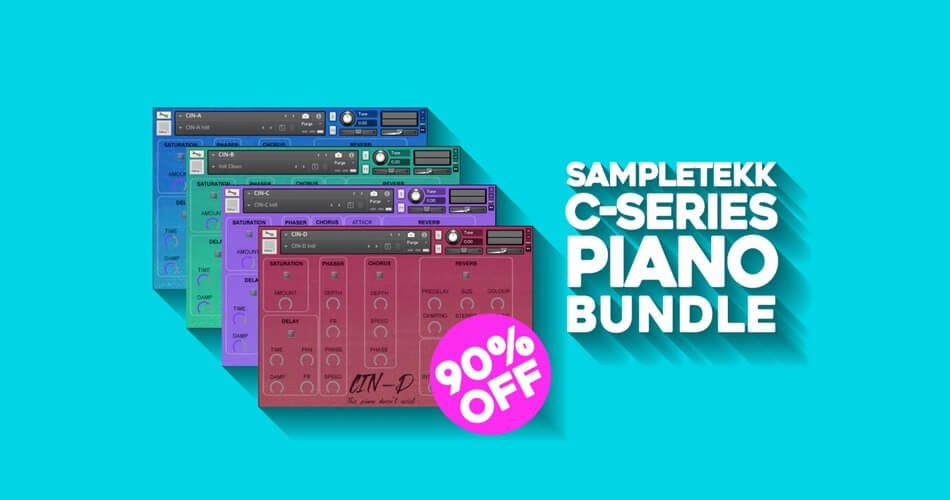 Save 90% on C-Series Piano Bundle for Kontakt by SampleTekk