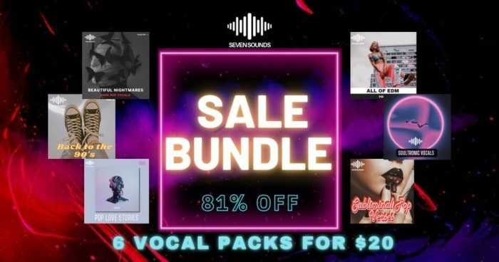 Seven Sounds Vocal Pop Bundle