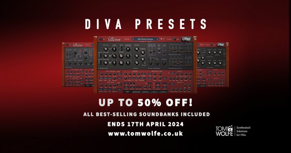 Save up to 50% on Diva presets by Tom Wolfe