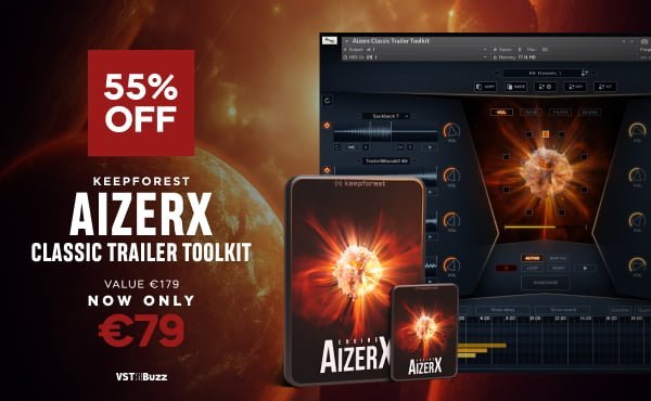 Save 55% on AizerX Classic Trailer Toolkit for Kontakt by Keepforest