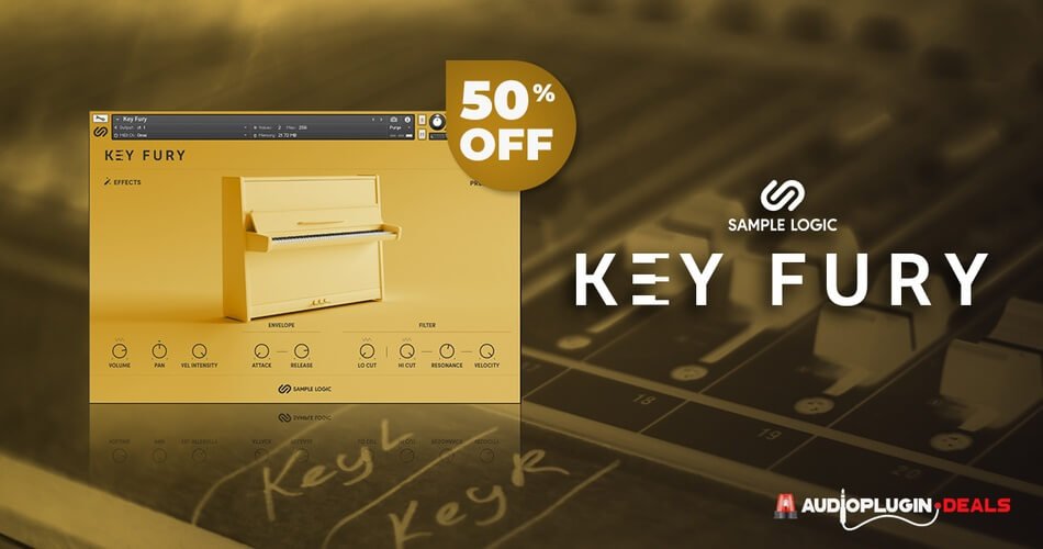 Save 50% on Key Fury for Kontakt by Sample Logic