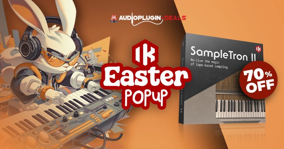 Save 70% on SampleTron 2 virtual instrument by IK Multimedia