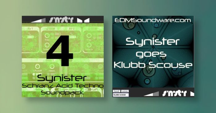 EDMsoundware Synister bonus forum packs