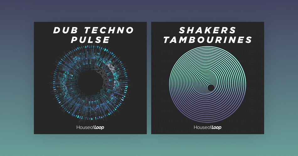 House of Loop Dub Techno Pulse Shakers Tambourines