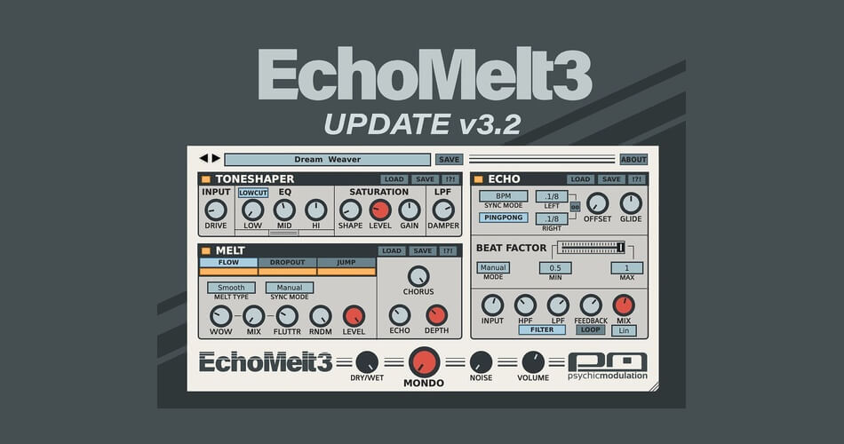 Psychic Modulation EchoMelt3 v3.2 update