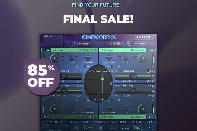 Save 85% on Cinemorphx cinematic instrument for Kontakt by Sample Logic