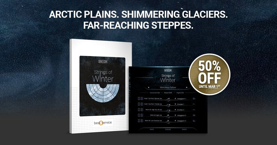Save 50% on Strings of Winter for Kontakt Player by Sonuscore