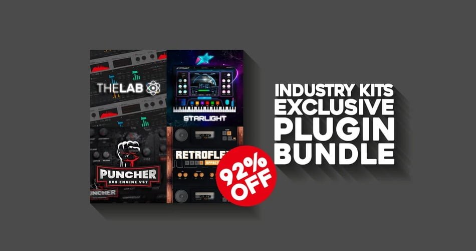 Save 92% on 4-in-1 Plugin Bundle by Industry Kits