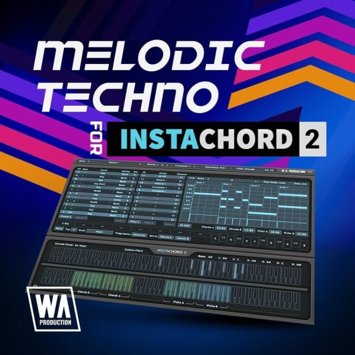 WA Production Melodic Techno for InstaChord 2