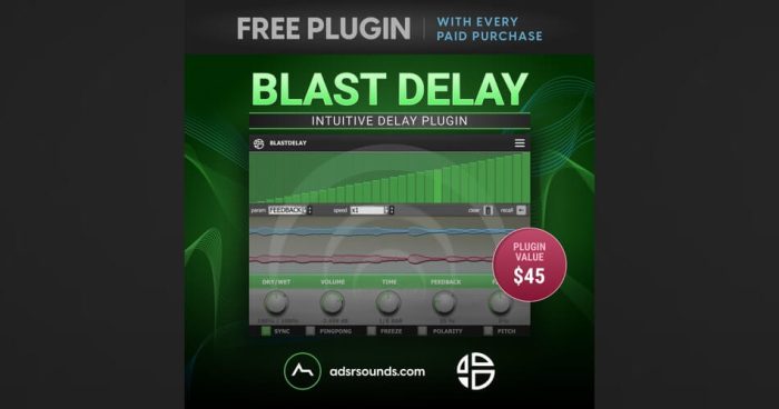 ADSR Free Blast Delay