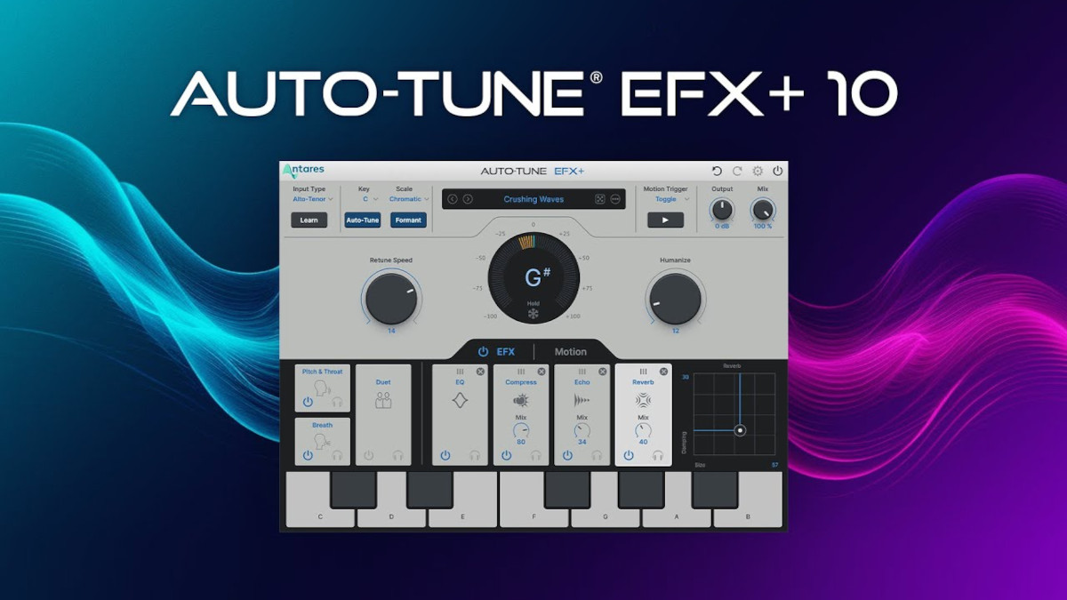 Save 50% on Auto-Tune EFX+ vocal production plugin by Antares