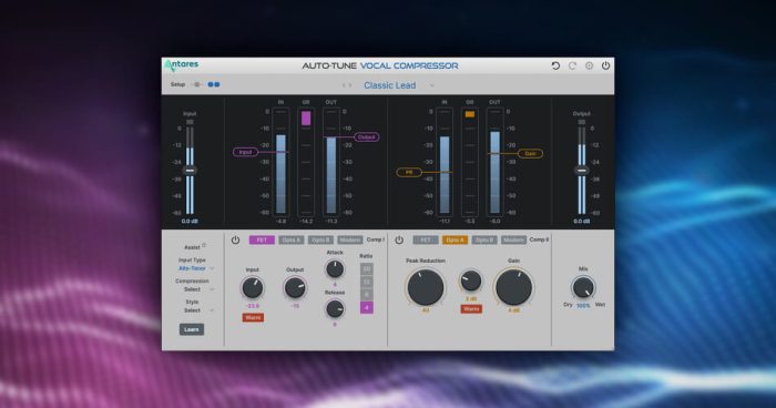 Antares Auto Tune Vocal Compressor