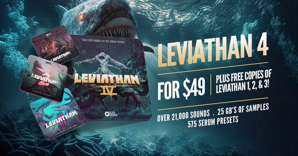 Black Octopus Sound Leviathan 4 Bundle Sale