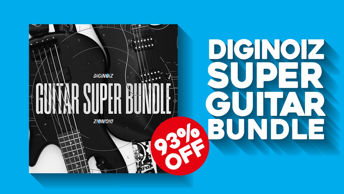 Save 93% on Super Guitar Bundle: 14 sample packs by Diginoiz