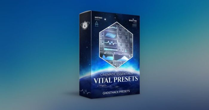 Ghosthack Cinematic Essentials Vital Presets