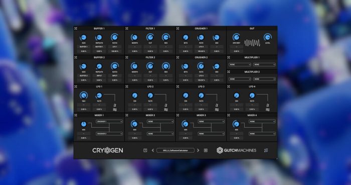 Glitchmachines Cryogen plugin