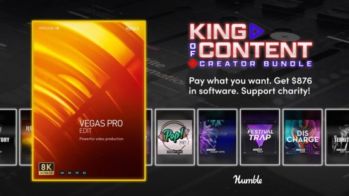 Humble Bundle King of Content Creator Bundle