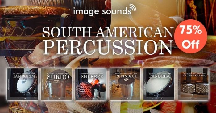 Image Sounds South American Percussion Bundle