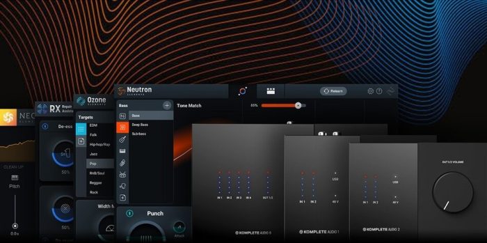 NI Komplete Audio iZotope Elements Suite