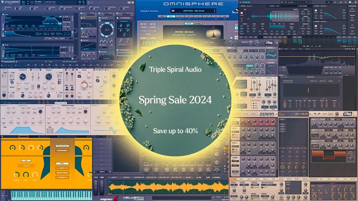 Triple Spiral Audio Spring Sale 2024