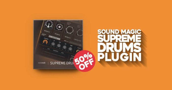 VST Alarm Supreme Drums Orange