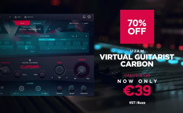 VST Buzz UJAM Virtual Guitarist CARBON
