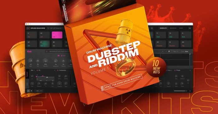 ADSR Dubstep and Riddim Drum Machine Expansion