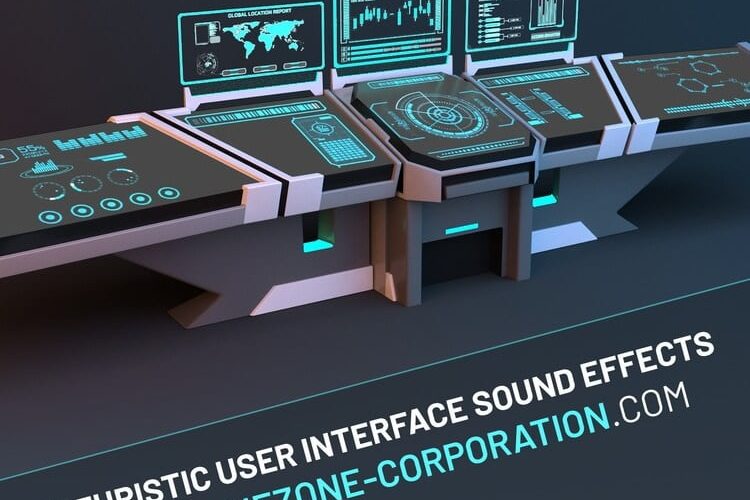 Bluezone Futuristic User Interface Sound Effects