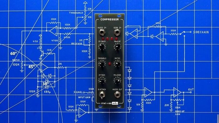 Erica Synths mki esedu DIY Compressor