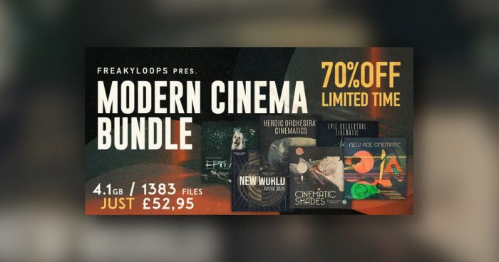 Freaky Loops Modern Cinema Bundle