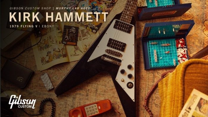 Gibson Kirk Hammet 1979 Flying V