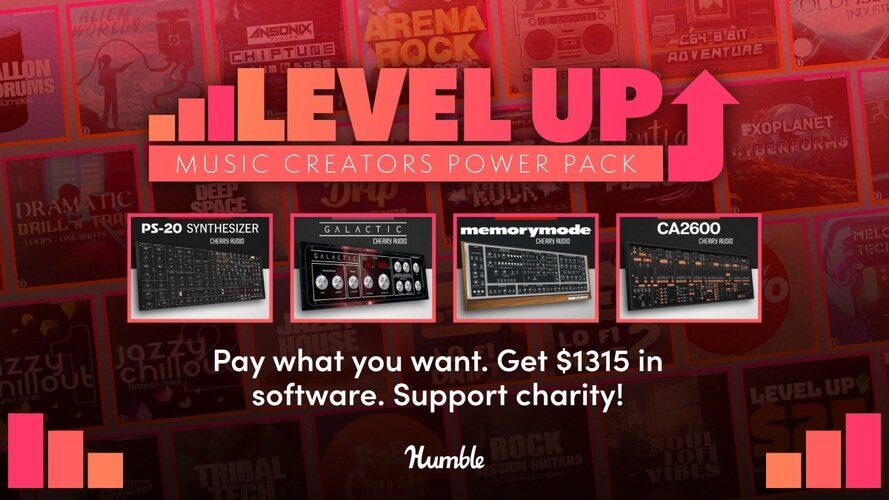 Humble Bundle launches Level Up Music Creators Power Pack