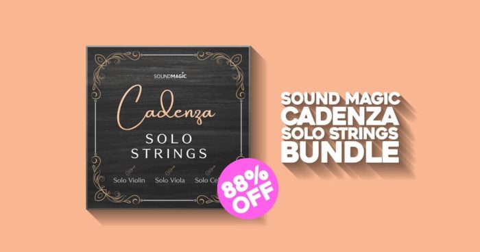 Sound Magic Cadenza Solo Strings Bundle