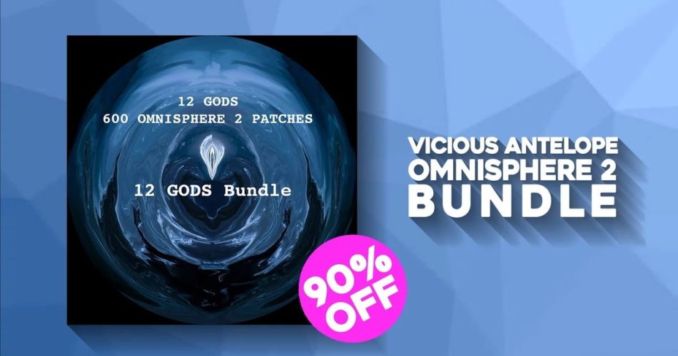 Save 90% on 12 Gods Bundle for Omnisphere by Vicious Antelope