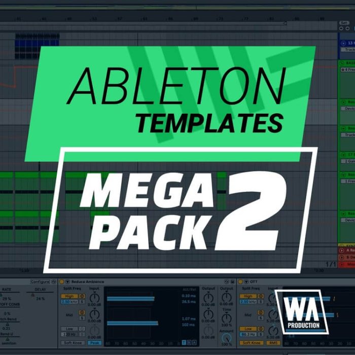 WA Production Ableton Templates Mega Pack 2