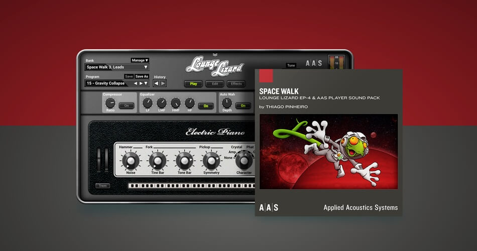 AAS launches Space Walk soundset, 50% OFF everything Lounge Lizard