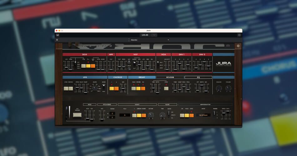 Jura synthesizer by AIR Music Tech brings sounds of Juno-60