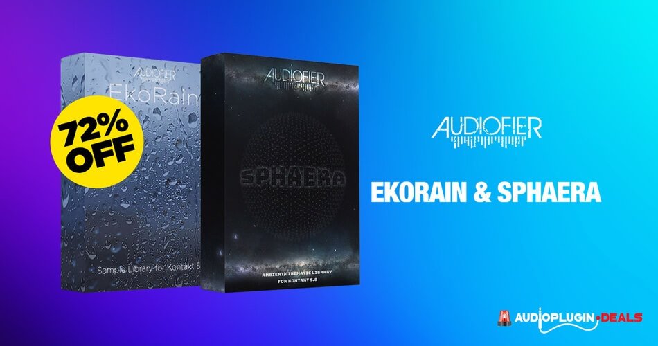 Audiofier Sphaera & Ekorain bundle for Kontakt on sale for $33 USD