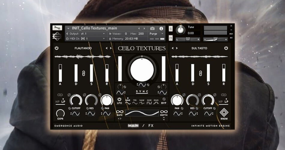 Save 50% on Cello Textures for Kontakt Player by Emergence Audio