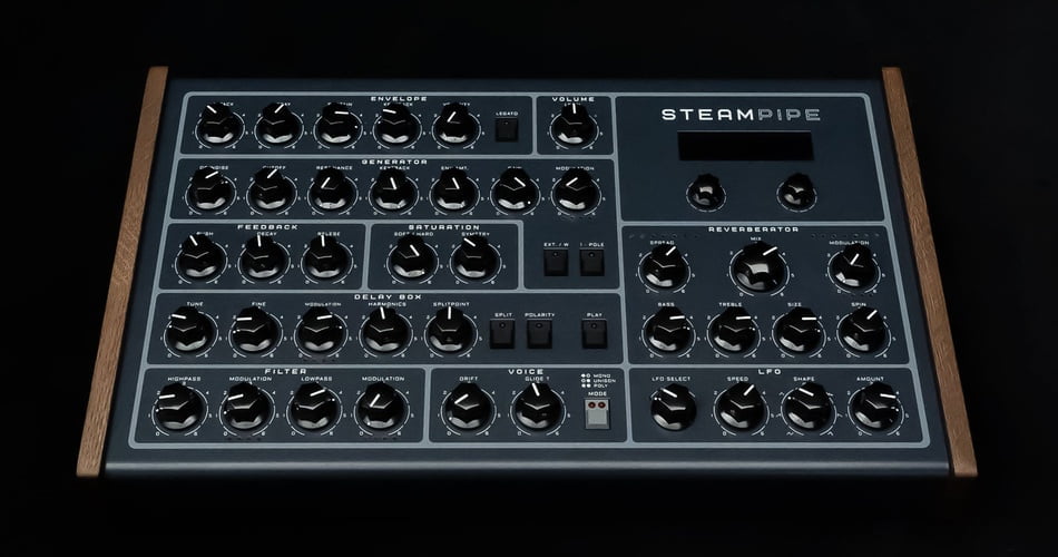 Erica Synths intros Steampipe, Black Stereo Reverb & Delay 2 and DJ VCF