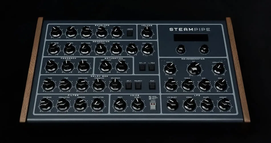 Erica Synths intros Steampipe, Black Stereo Reverb & Delay 2 and