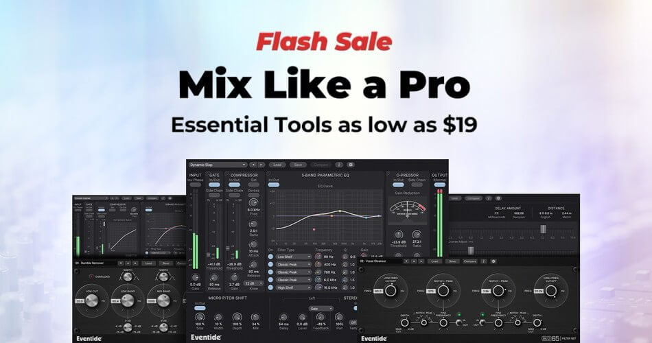 Mix Like a Pro: Save up to 80% on Eventide’s updated essential plugins