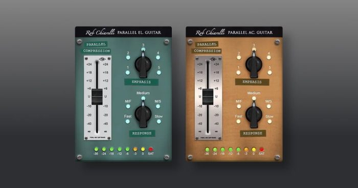 Final Mix Software Parallel Guitar Compressors