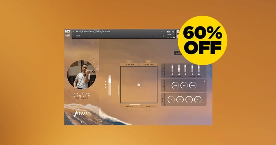 Save 60% on Violin Intimate for Kontakt by Inlet Audio